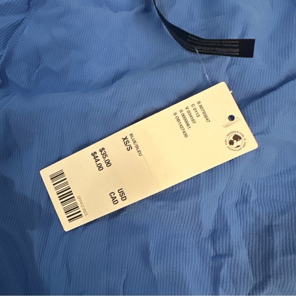 Out From Under NWT Royal Blue Crop Tank - Picture 2 of 3